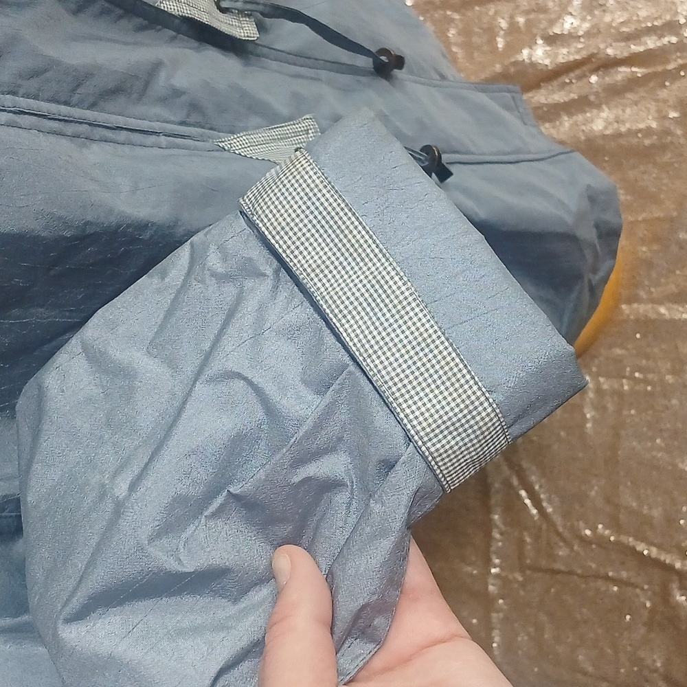 Women's First Street All Weather Water Proof Blue Light Weight Traveler Jacket L - Picture 5 of 15